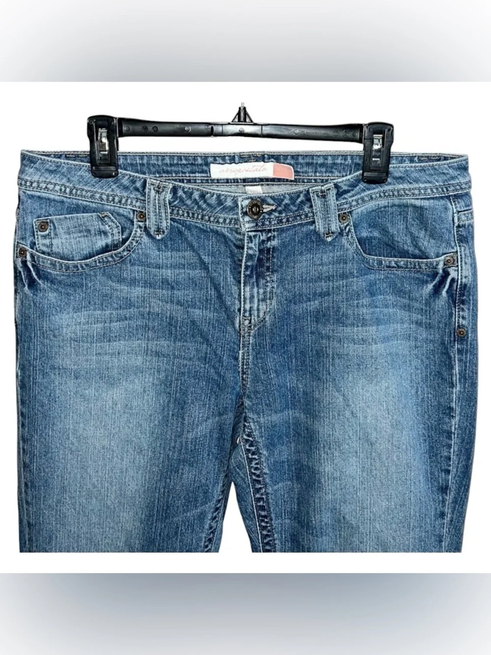 Aeropostale Straight Jeans Women’s 13/14 Regular Blue 35x29
